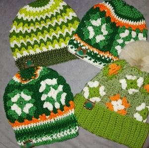 St Patrick Day festive Hats; Green, White & Orange *Don't Wait Last Minute